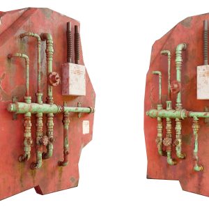 Grungy industrial Pipes