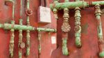 Grungy industrial Pipes