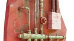 Grungy industrial Pipes