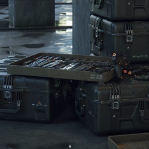 gun-and-boxes-scifi-pbr-3d-asset-kit-3d-model-low-poly-obj-mtl-fbx-blend