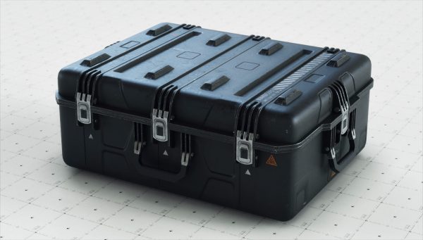 Gun and Boxes SciFi - PBR 3D Asset Kit