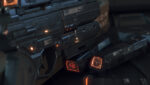 Gun and Boxes SciFi - PBR 3D Asset Kit