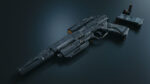 Gun and Boxes SciFi - PBR 3D Asset Kit