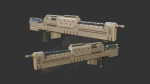 Gun Rifle Sci Fi ready for Games