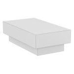 Gunmetal Steel Rectangle Coffee Table