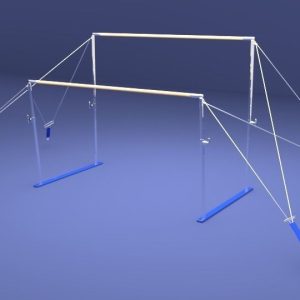 gymnastics-uneven-bars-3d-model-obj-fbx-blend-mtl