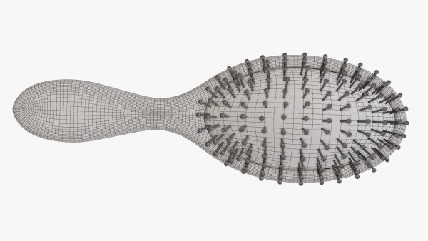 Hair brush paddle