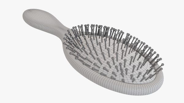 Hair brush paddle