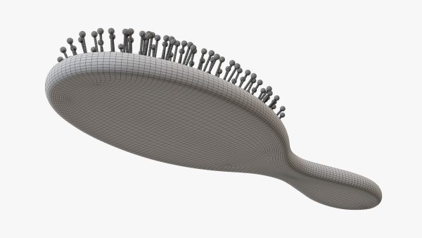 Hair brush paddle