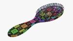 Hair brush paddle