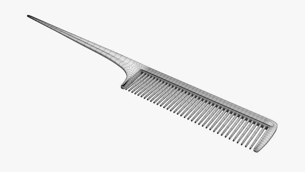 Hair comb rat tail