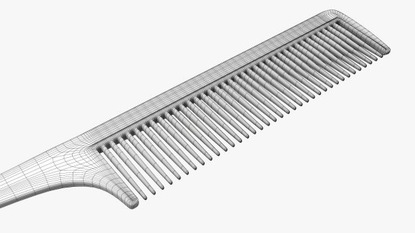 Hair comb rat tail