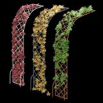 Half-round arch