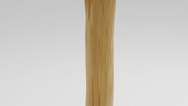 Hammer with wooden handle