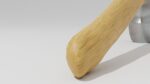 Hammer with wooden handle