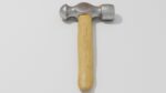 Hammer with wooden handle