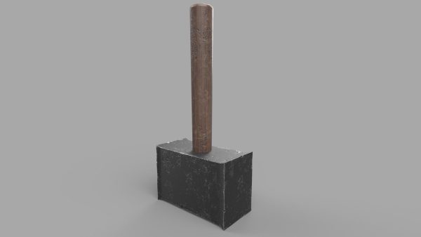 Hammer wooden shovel