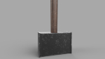 Hammer wooden shovel