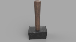 Hammer wooden shovel
