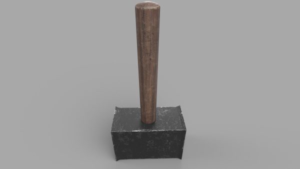 Hammer wooden shovel