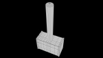 Hammer wooden shovel
