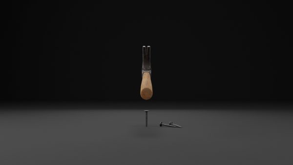 Hammer Animated 3D Model