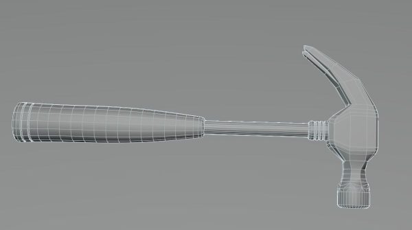 Hammer- Low Poly