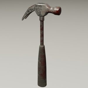 Hammer- Low Poly