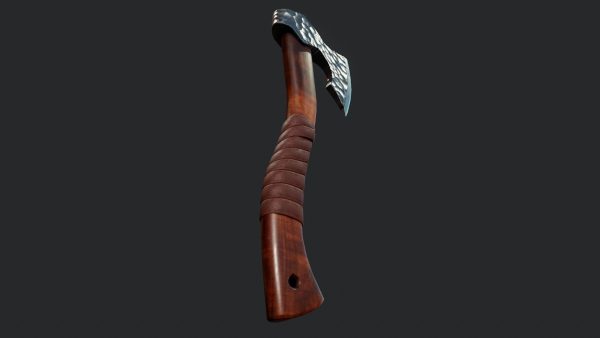 Hammered Metal Axe - Tutorial Included