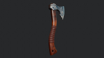 Hammered Metal Axe - Tutorial Included