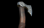 Hammered Metal Axe - Tutorial Included