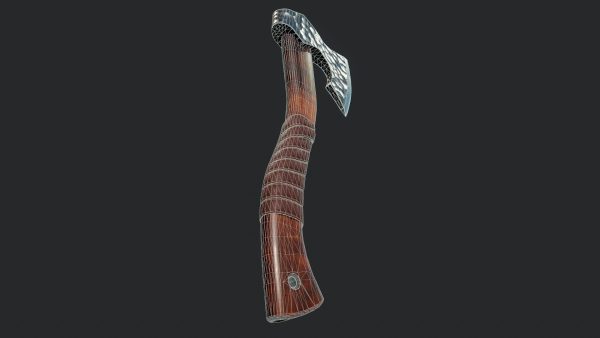 Hammered Metal Axe - Tutorial Included
