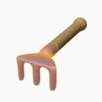 Hand Rake Black