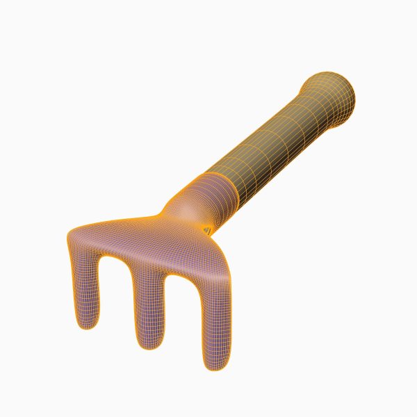 Hand Rake Black