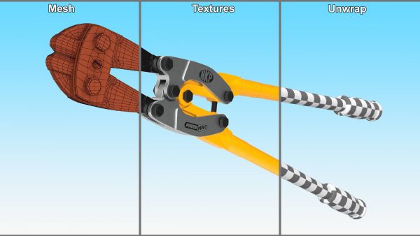 Hand Tool Bolt Cutter Yellow