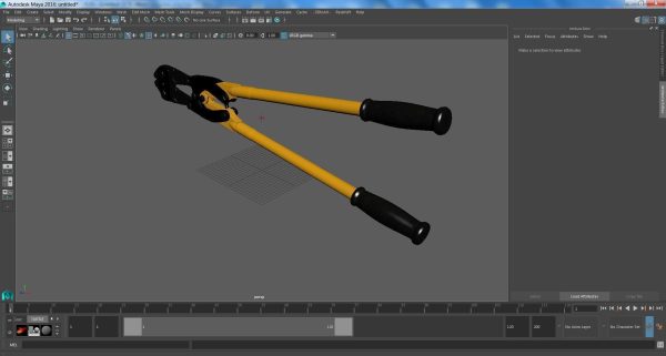 Hand Tool Bolt Cutter Yellow
