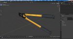 Hand Tool Bolt Cutter Yellow