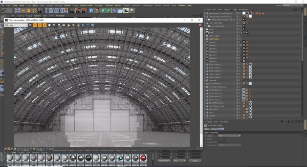 Hangar Exterior-Interior 1