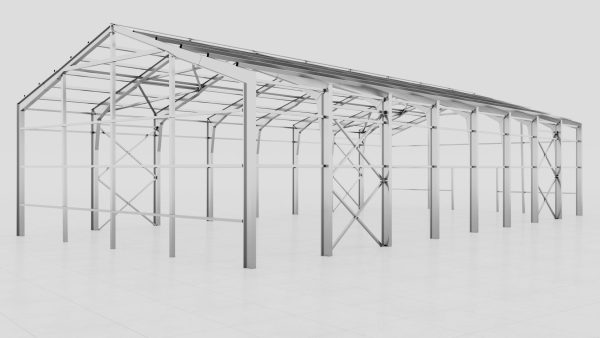 Hangar industrial construction