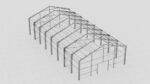 Hangar industrial construction