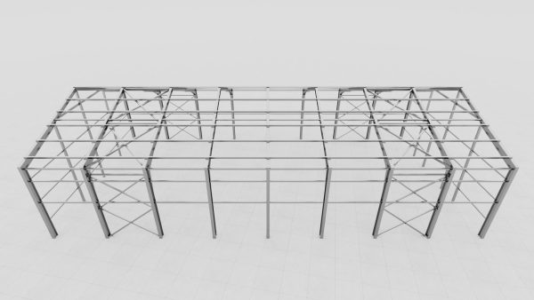 Hangar industrial construction