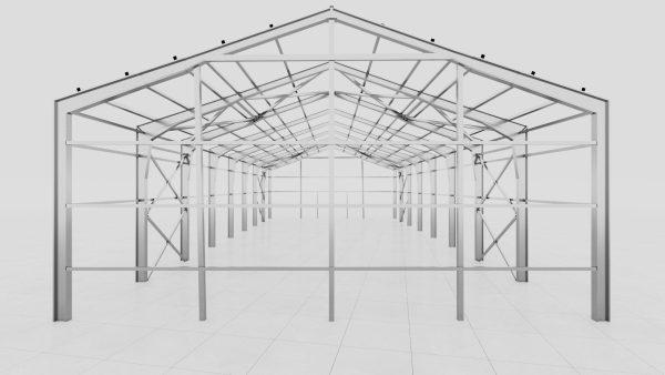 Hangar industrial construction