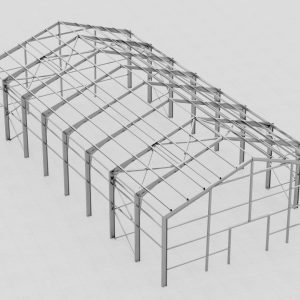 Hangar industrial construction