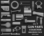 Hardsurface Environment Megapack Imm Brushes 409 All in One