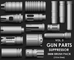 Hardsurface Environment Megapack Imm Brushes 409 All in One