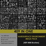 Hardsurface Environment Megapack Imm Brushes 409 All in One