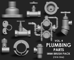 Hardsurface Environment Megapack Imm Brushes 409 All in One