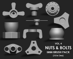 Hardsurface Environment Megapack Imm Brushes 409 All in One