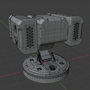 hardsurface-sci-fi-turret-design-3d-model-obj-fbx-blend