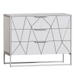 Harry Brown and Gold Chest of Drawers